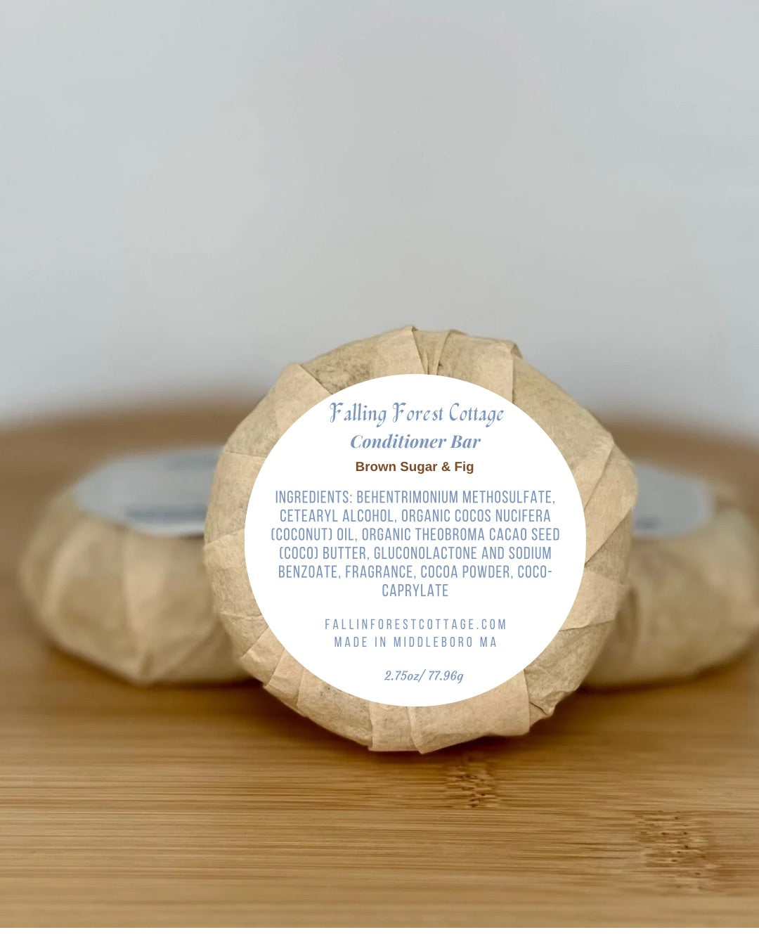 Brown Sugar fig Shampoo Bar