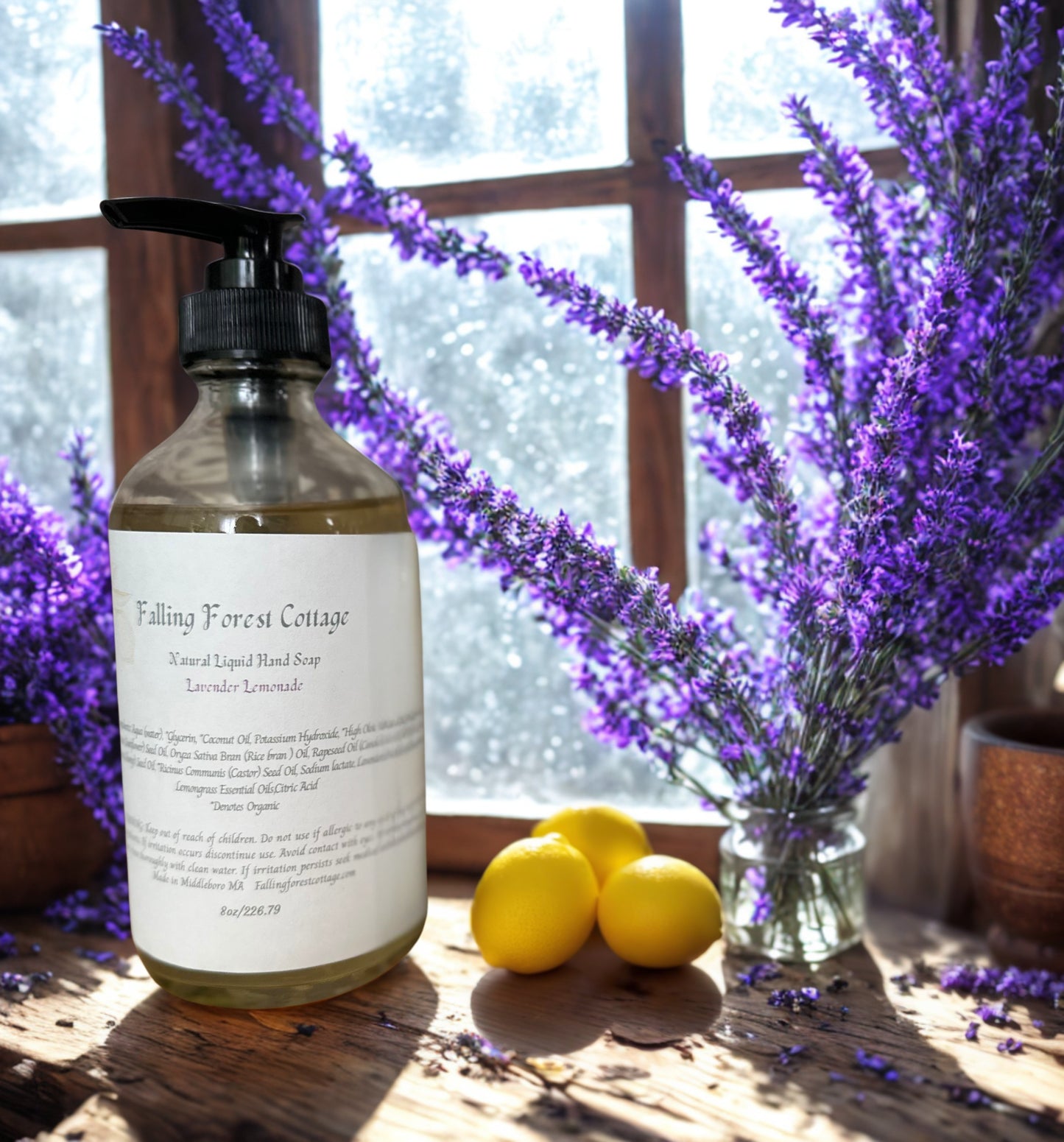 Lavender Lemonade Liquid Hand Soap 8oz