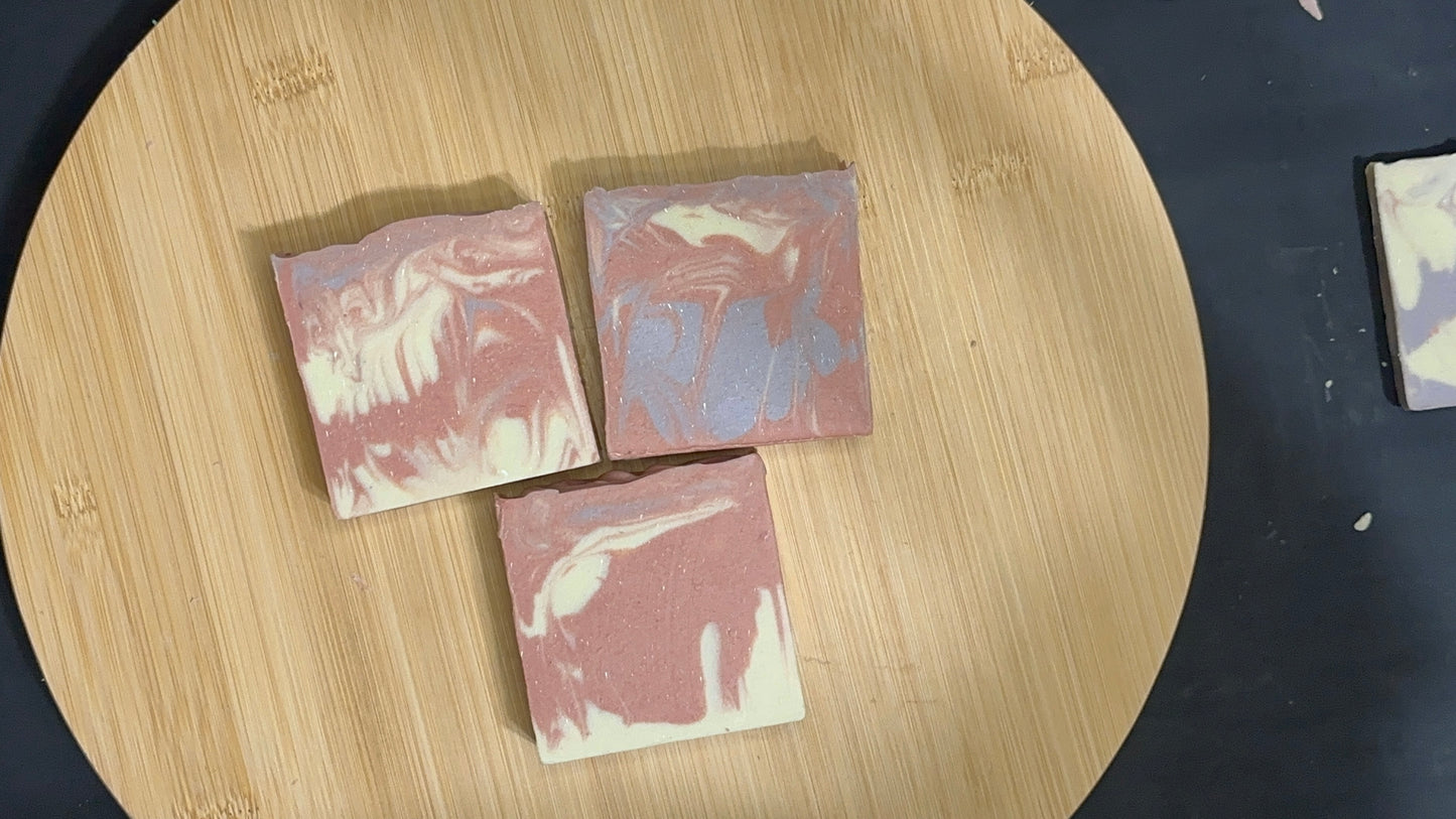 Whispering Orchid and Cherry Soap