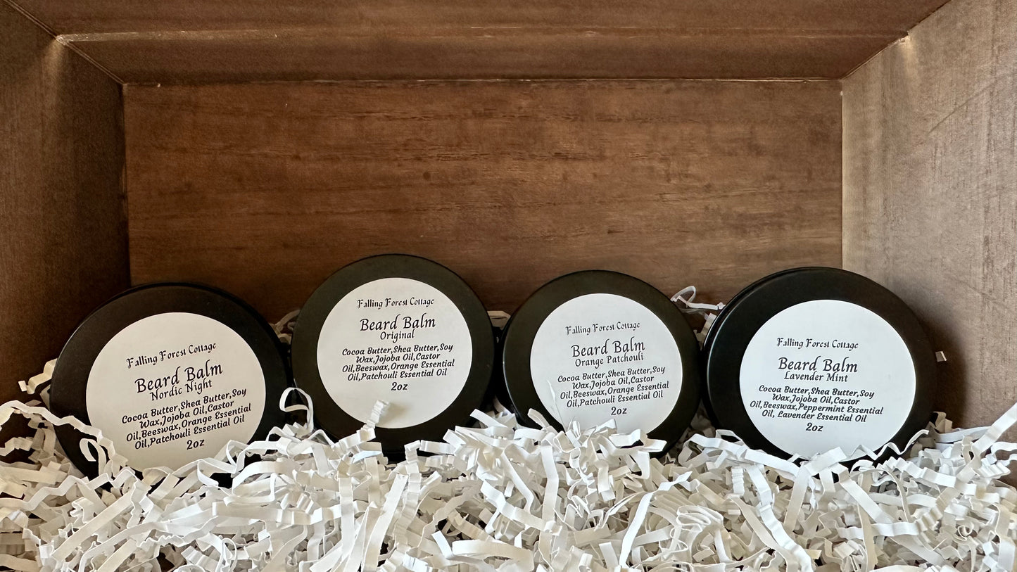 Light Weight Beard Balm 2oz