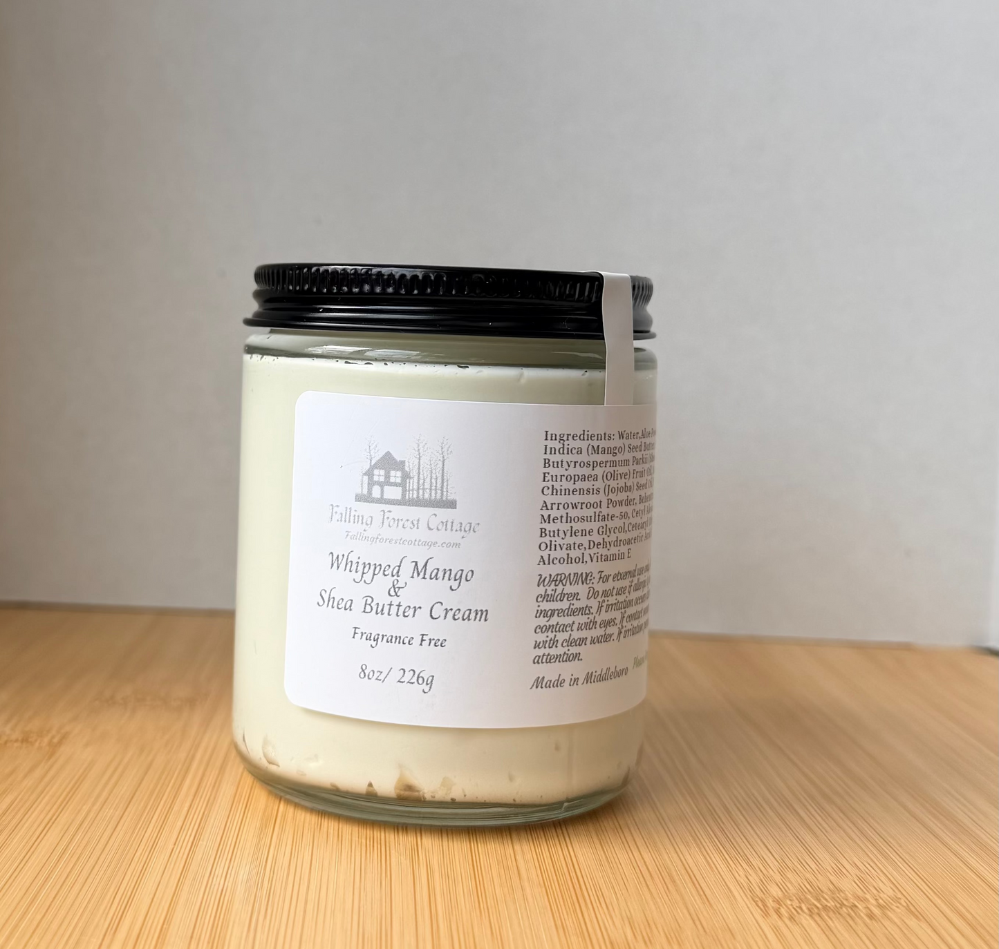 Whipped Shea & Hempseed oil Body Butter 6.5oz