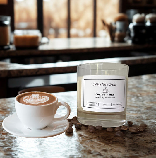 Coffee House Candle 7.5oz Coco-Soy Wax Candle