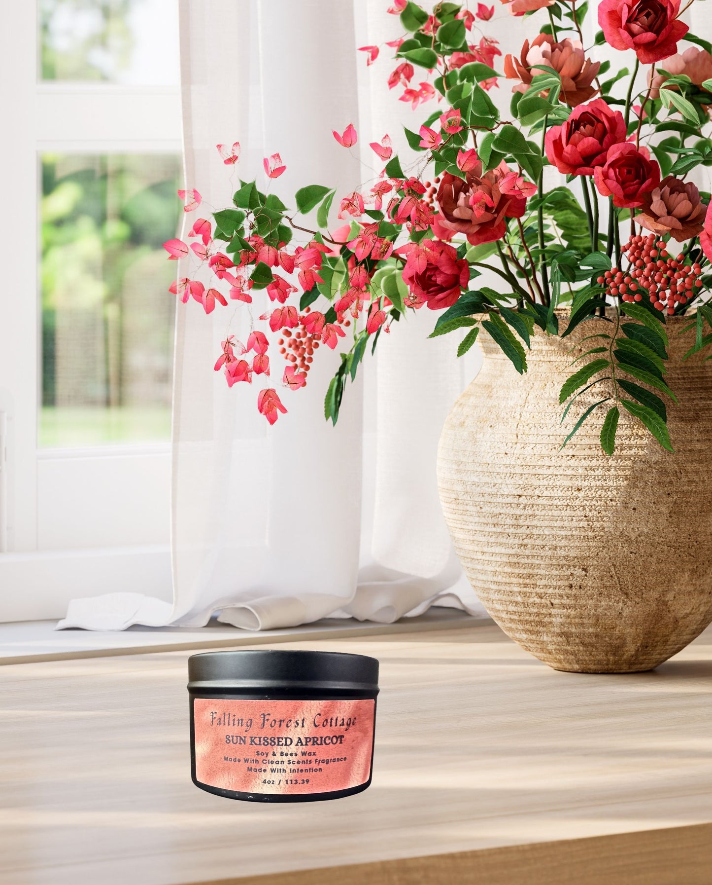 Sun Kissed Apricot 4oz Candle