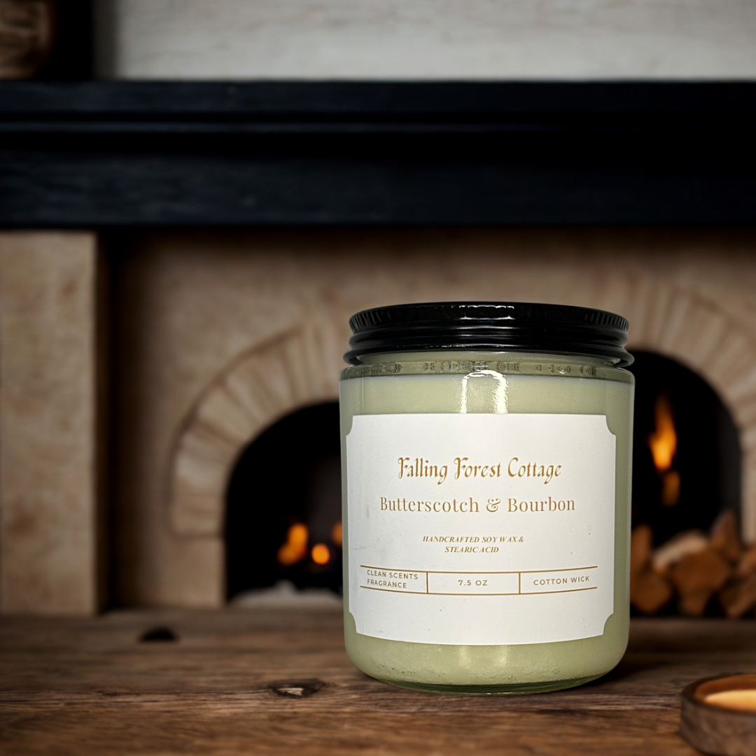 Butterscotch & Bourbon Candle 7.5oz